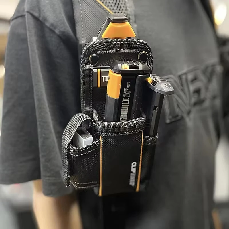 TOUGHBUILT TB-CT-30X ユーティリティナイフポーチ 特殊工具ナイフ ユニバーサルバッグ 耐久性のあるナイフポケット 3 ポケット