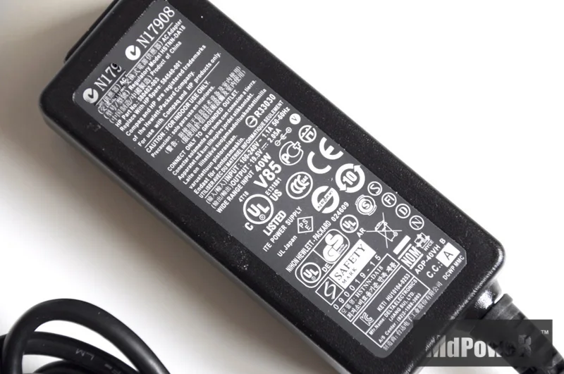 19.5V 2.05A 40W 4.0x1.7 مللي متر AC محول شاحن الكمبيوتر المحمول ل HP Mini 110 210 HSTNN-DA18 580402-003 622435 584540-001 N17098