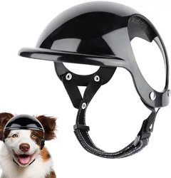 Dog safety helmet, motorcycle head protector, durable and comfortable, ideal choice for pets