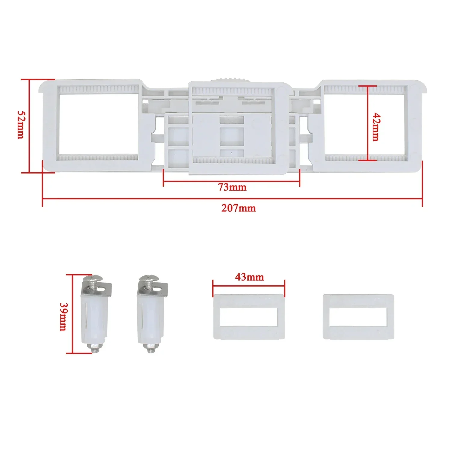 toilet seat fastener lid fixing plate expansion screws lavatory lid closestool cover fixed parts Toilet seat cover screws