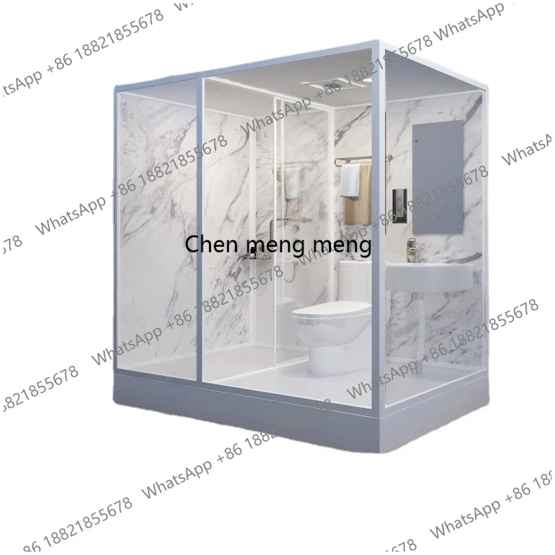 

Japanese-style integrated bathroom, universal for home rental houses and homestays, waterproof integrated bathroom