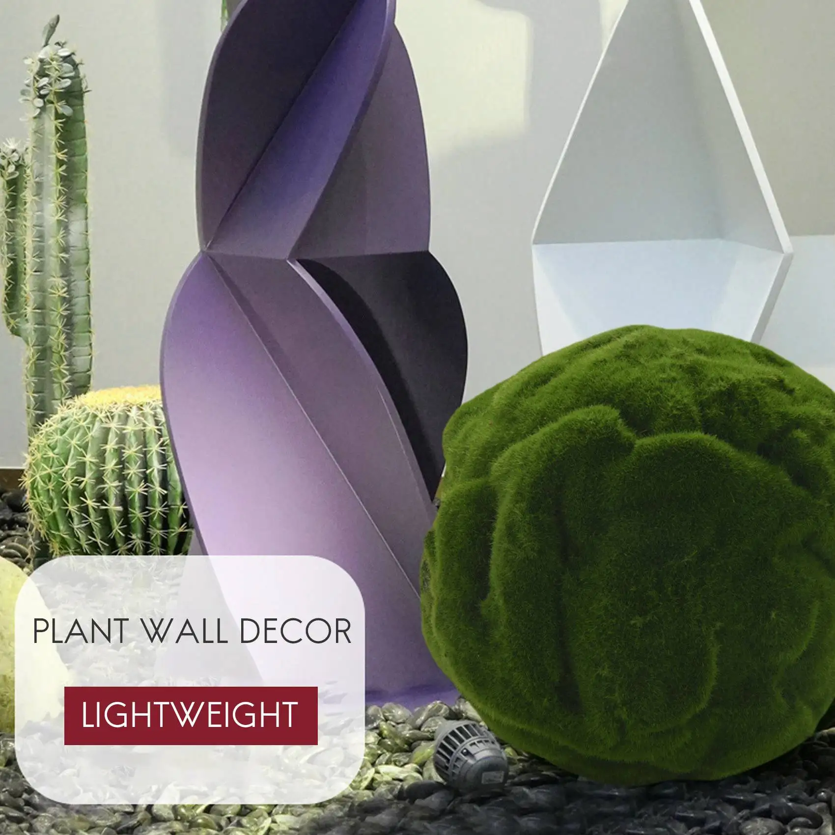 

Green Artificial Moss Balls for Wedding Party Decoration 20CM