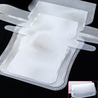 DIY Knitting Crochet Bags Kit Mesh Plastic Canvas Sheets Ribbon Set for DIY Craft Shoulder Bags Accessories Tool with Knitting