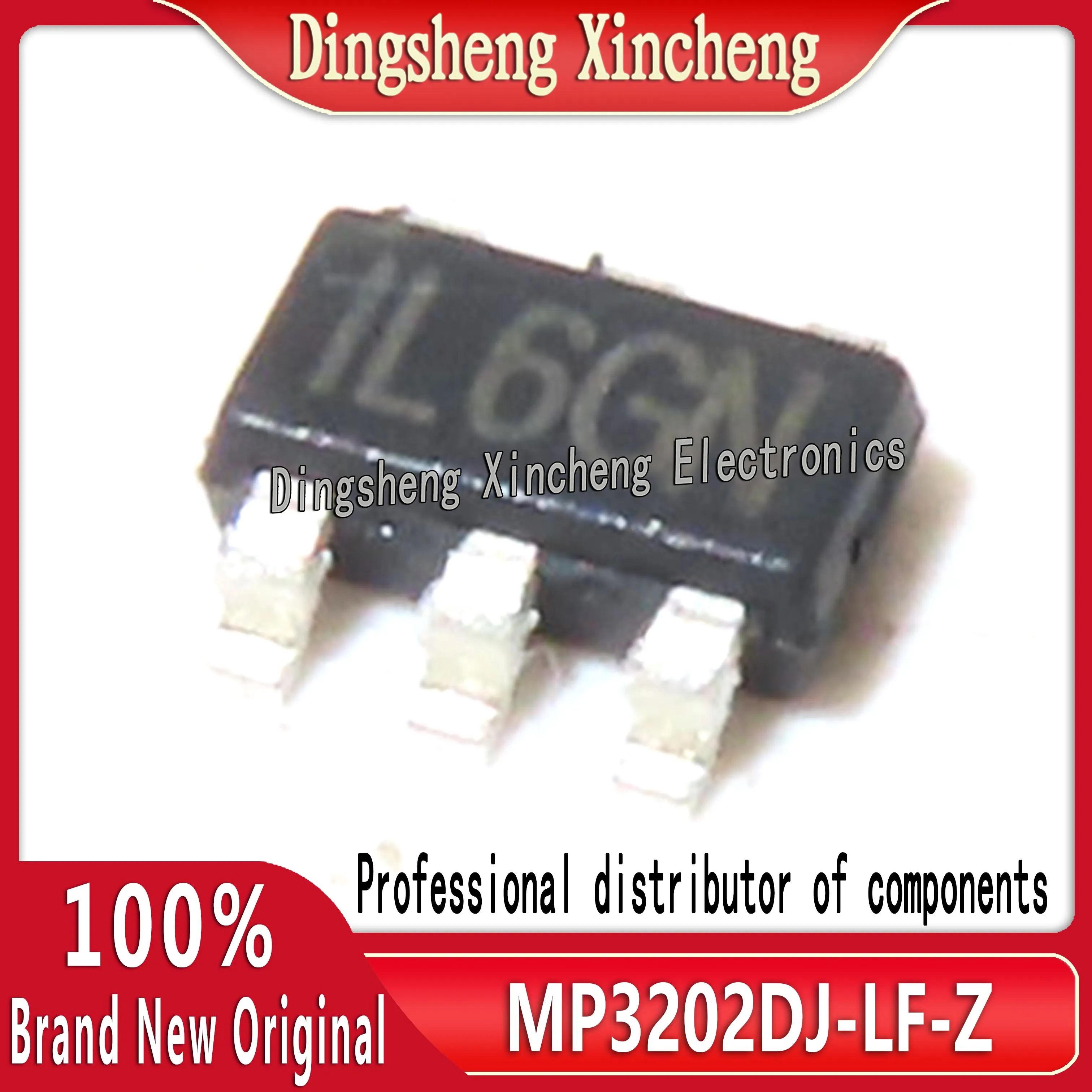 Nieuwe Originele MP3202DJ-LF-Z Verpakking Sot-23-6 Led Verlichting Driver Ic Chip Configuratie Order