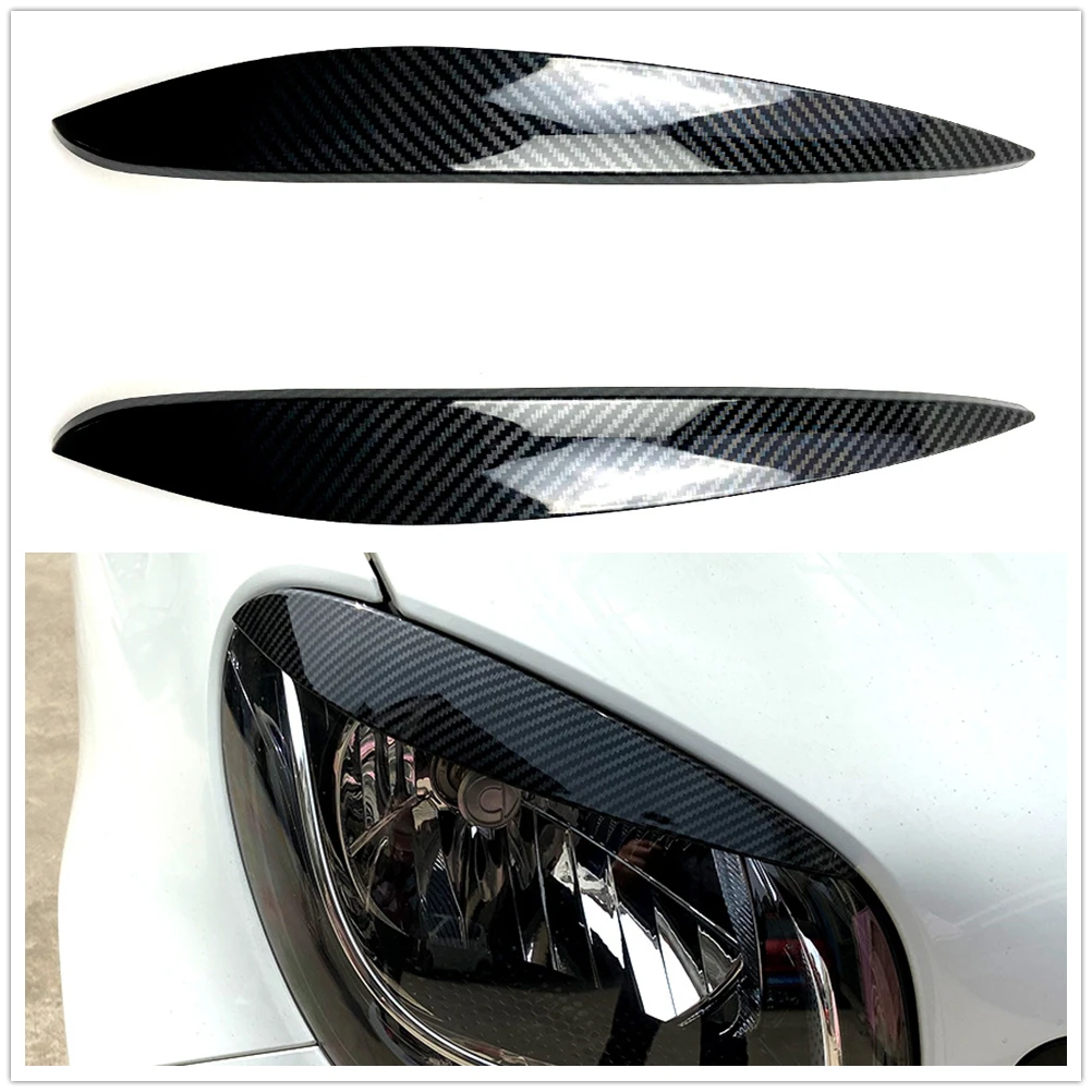 

2 шт. накладки на передние фары для Mercedes Benz Smart 453 Fortwo Forfour 2014-2021