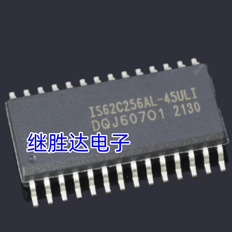 5PCS IS62C256AL IS62C256-45ULI RAM 256KB 45NS SOP-28 NEW and Original in Stock