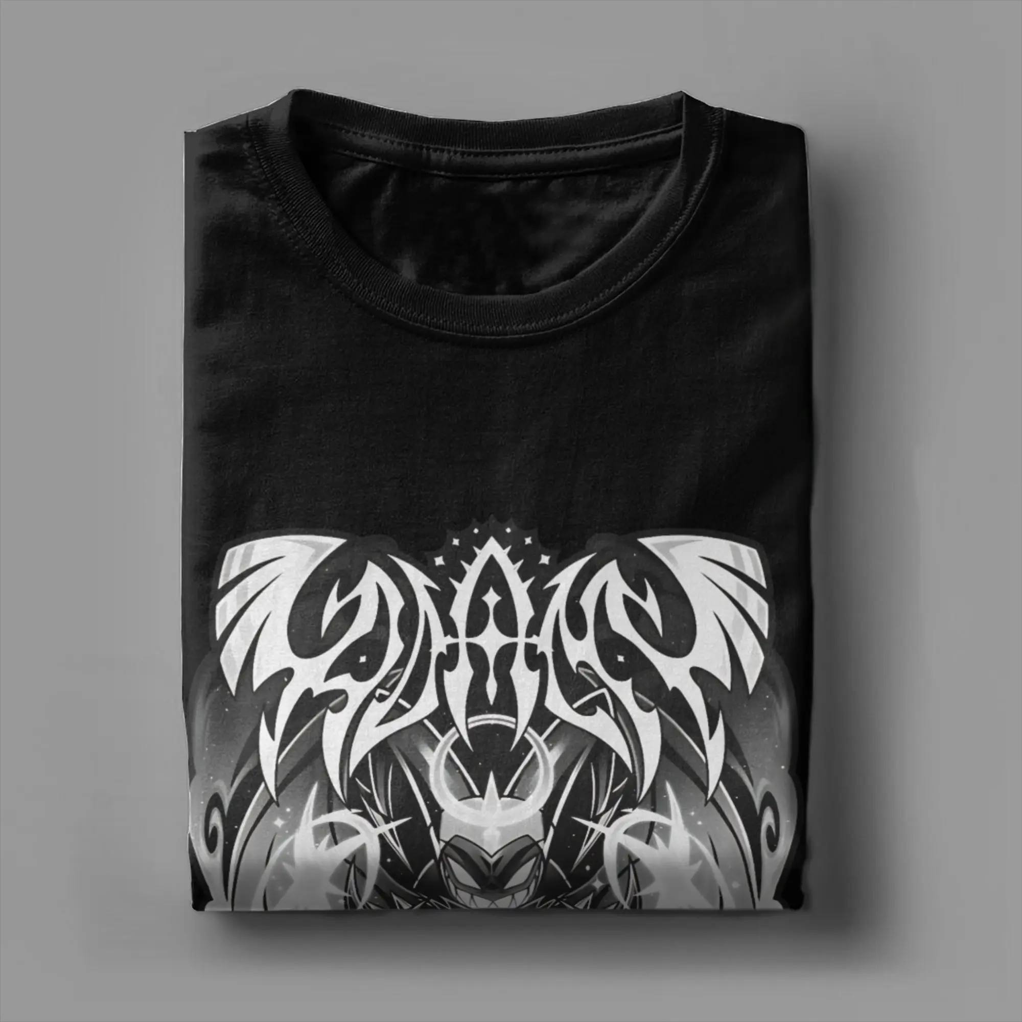 Men's T-Shirt Hazbined Hoteled Adam Metal Amazing Pure Cotton Tee Shirt Short Sleeve T Shirt Crew Neck Clothing Printed #4