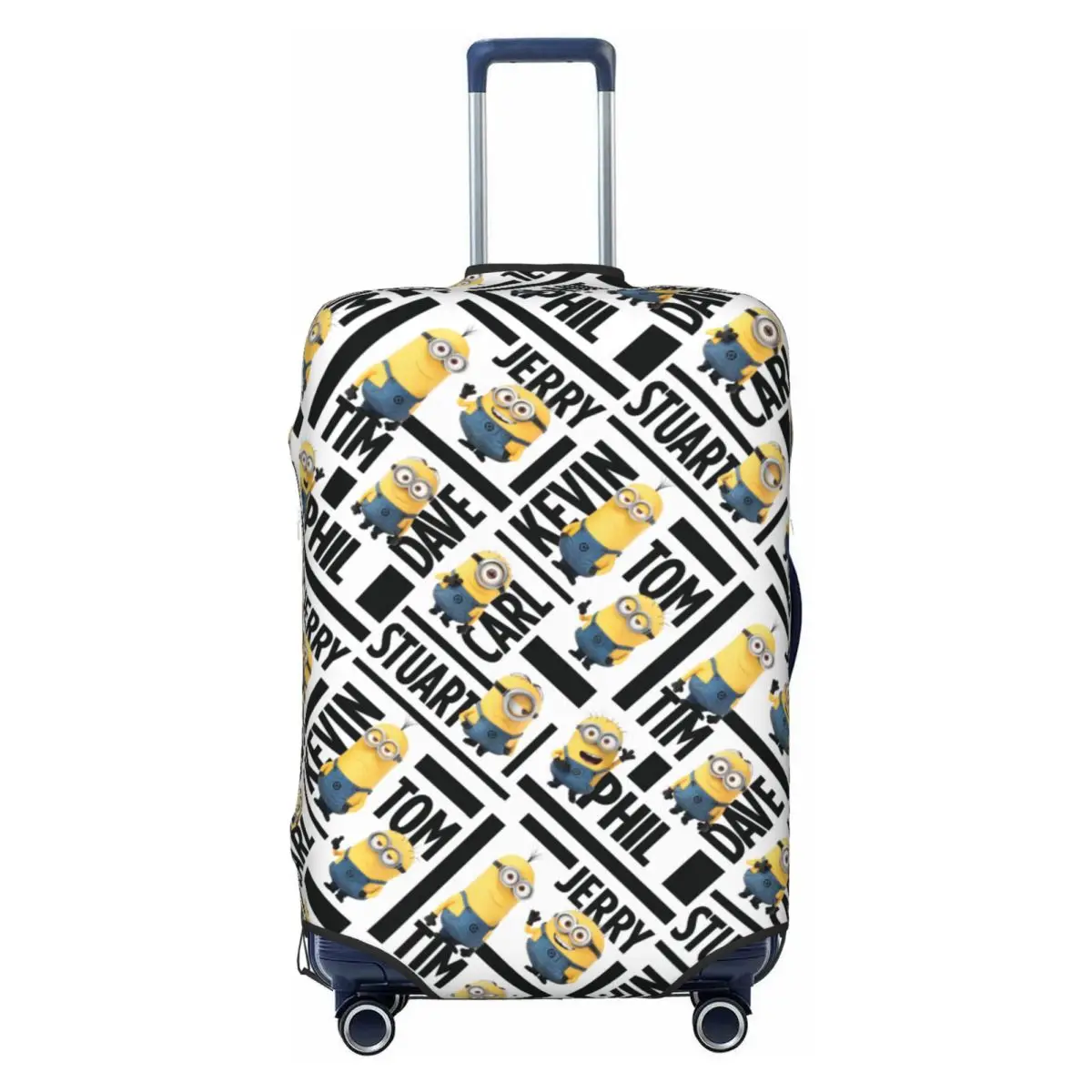 

Милые миньоны, защитный чехол для багажа, моющиеся чехлы для дорожных чемоданов