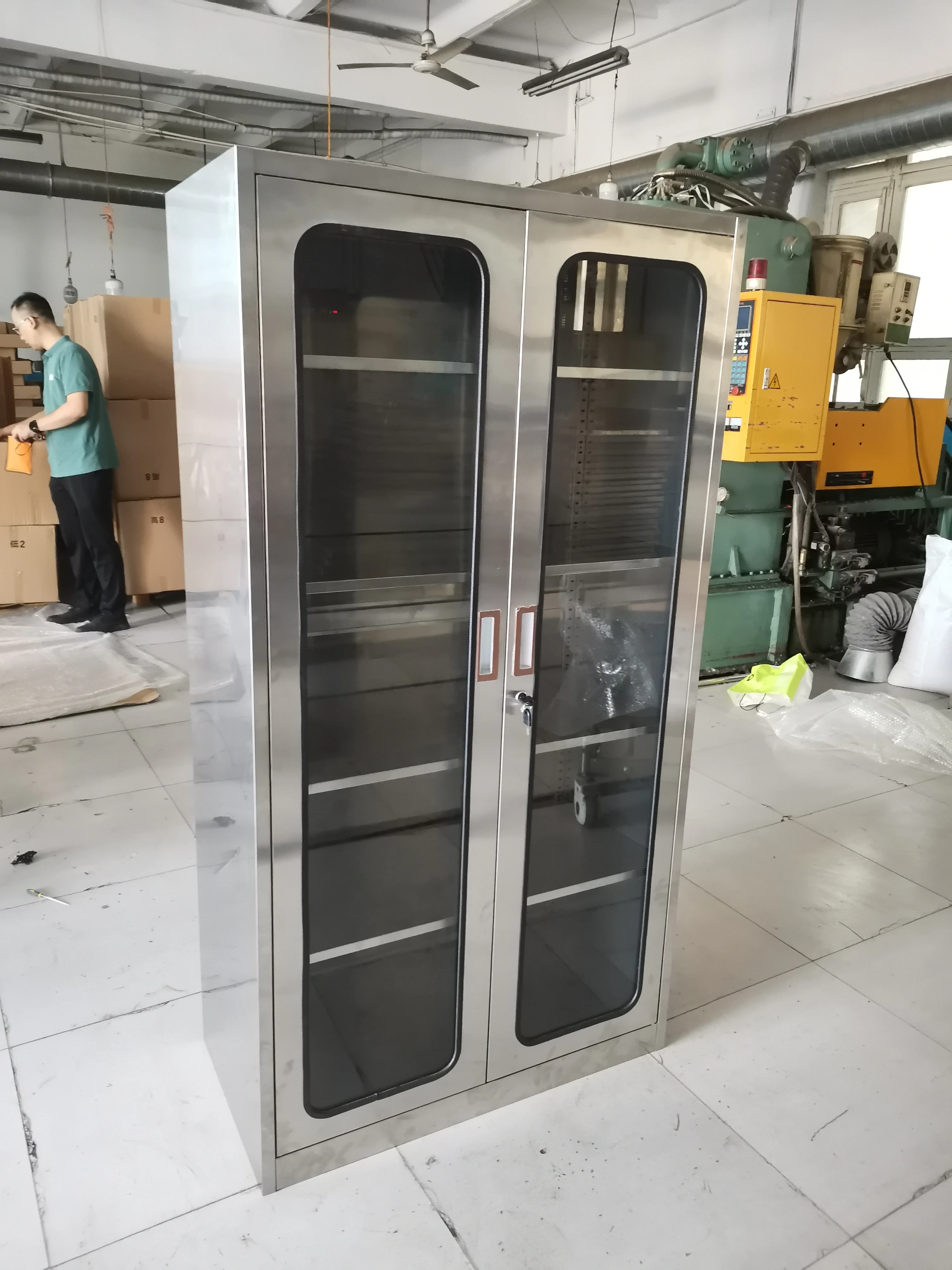 بيع المصنع مباشرة خزانة تخزين الكاشف الكيميائي خزانة عرض المختبر للمستشفى