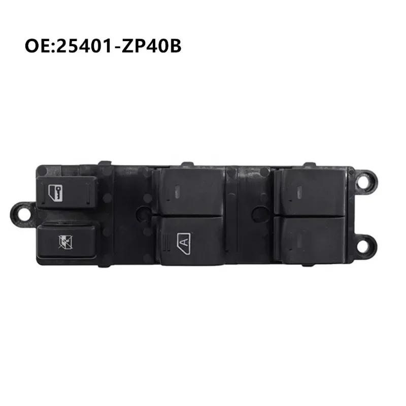 

Master Power Window Lifter Control Switch for Nissan Pathfinde Front Electric Door Window Regulator Button Switch 25401-ZP40B