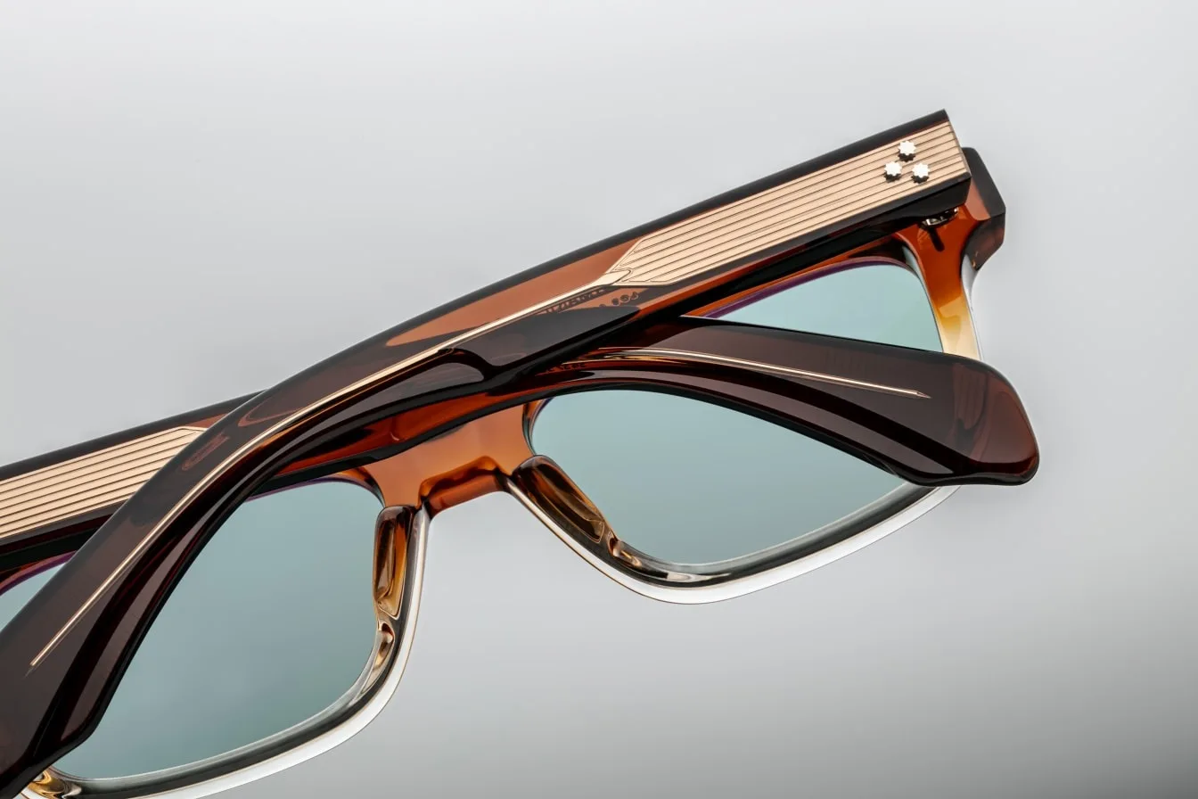 جاك ماري ماج موضة أصلية جودة العلامة التجارية خلات النظارات الشمسية الرجال الأصفر السلحفاة نظارات النساء في الهواء الطلق القيادة نظارات