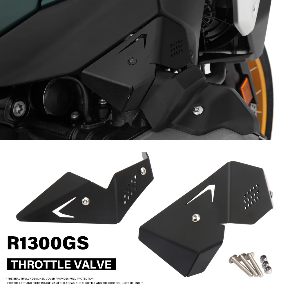 Motorcycle Left And Right Throttle Valves Cover Sensor Body Protector Guard Cover For BMW R 1300 GS R1300GS r1300gs 2023 2024