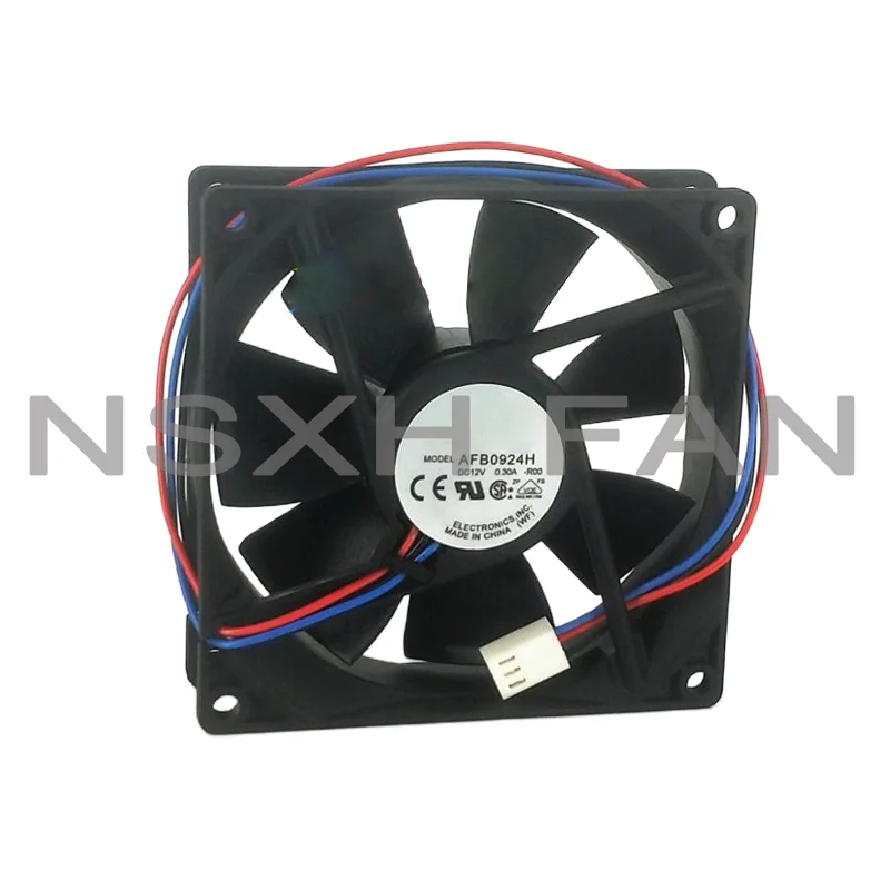 

Original New 9025 12V 0.30A 9cm High Volume Server Computer Case Fan AFB0912H 90×90×25mm Cooling Fan Cooler