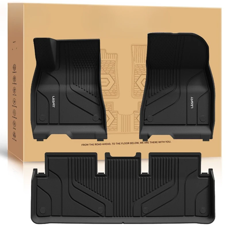 

Floor Mats for Tesla Model 3 Highland 2024 TPE Custom All Weather United States