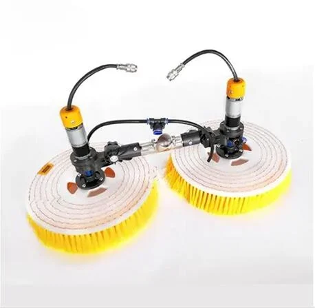 

NBK Double Head Aluminum Pole Solar Panel Automatic CleaningTool Equipment Brush