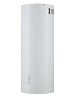 تركيب دائري لأجهزة المطبخ باللون الأبيض في شفاط نطاق جزيرة السقف مع ضوء LED