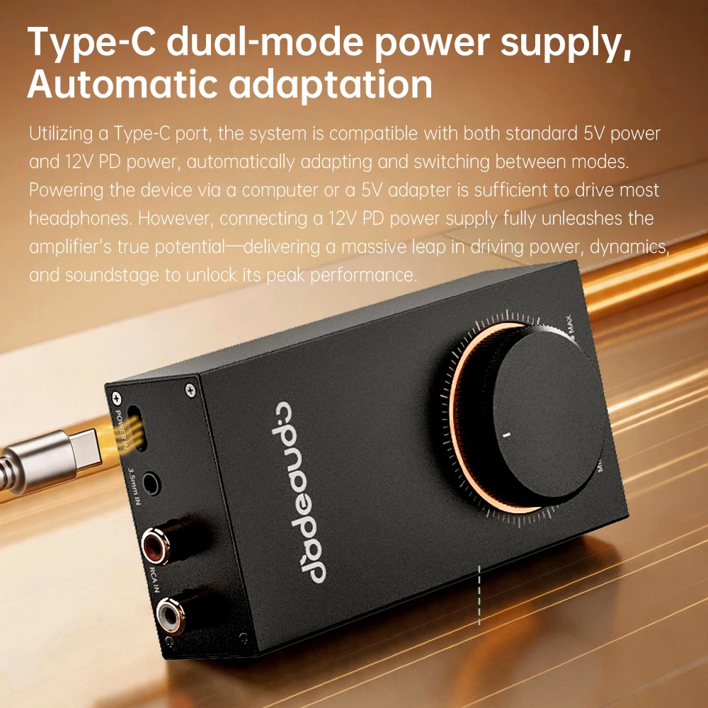 FiiO GIGAS1 Class AB High-Power Headphone Amplifier Discrete Transistor Design 4600mW Balanced Output Power 4.4mm/3.5mm/RCA