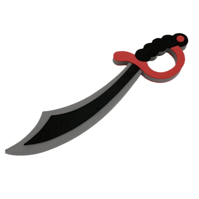 45cm/17.72인치 플라스틱 코스프레 칼 연습용 검 모델 소품 게임 카타나 주변기기 수집품 창의력 파티 용품 장난감