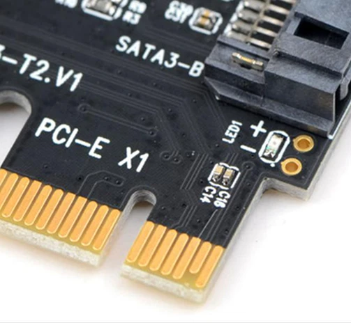 

Карты PCI-E SATA 1X 4X 8X 16X PCI-E PCI Express для SATA 3.0 2-портовый адаптер расширения SATA III 6 Гбит/с с чипом ASMedia 1061