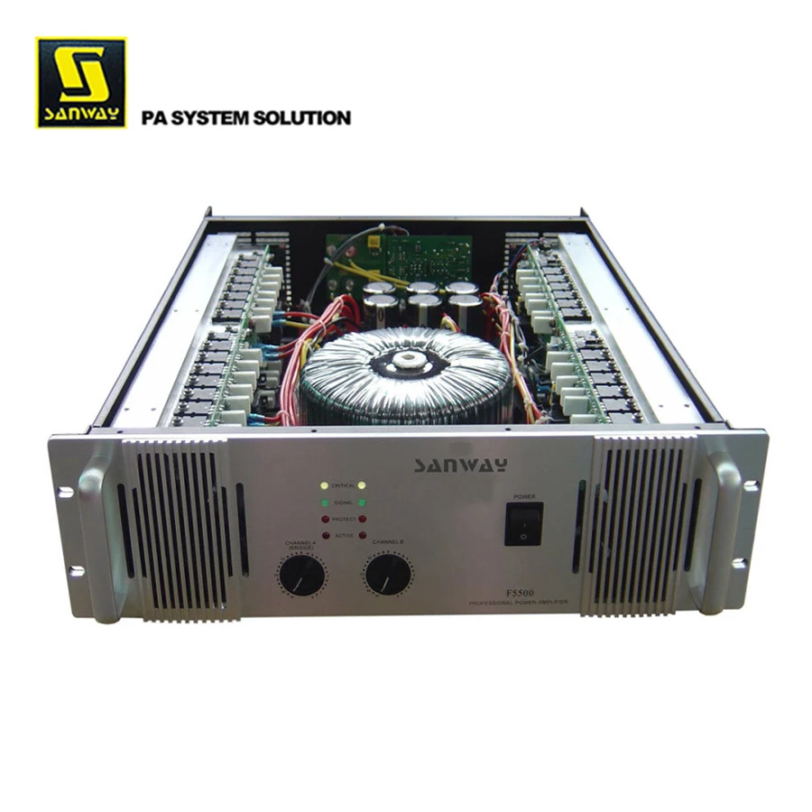 

Products subject to negotiationF5500 2400W 2 Channel Circuit DJ Speaker Poewer Amplifier for Arenas