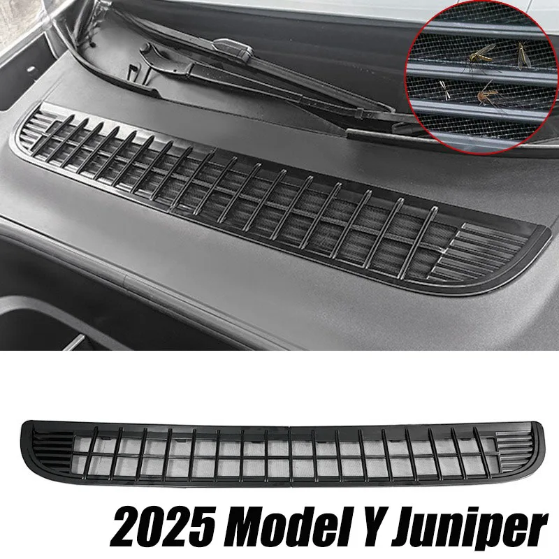 Car Inner Vent Grille Bumper Anti Insect Net Air Inlet Anti Dust Proof Cover For Tesla 2025 New Model Y Juniper Accessories