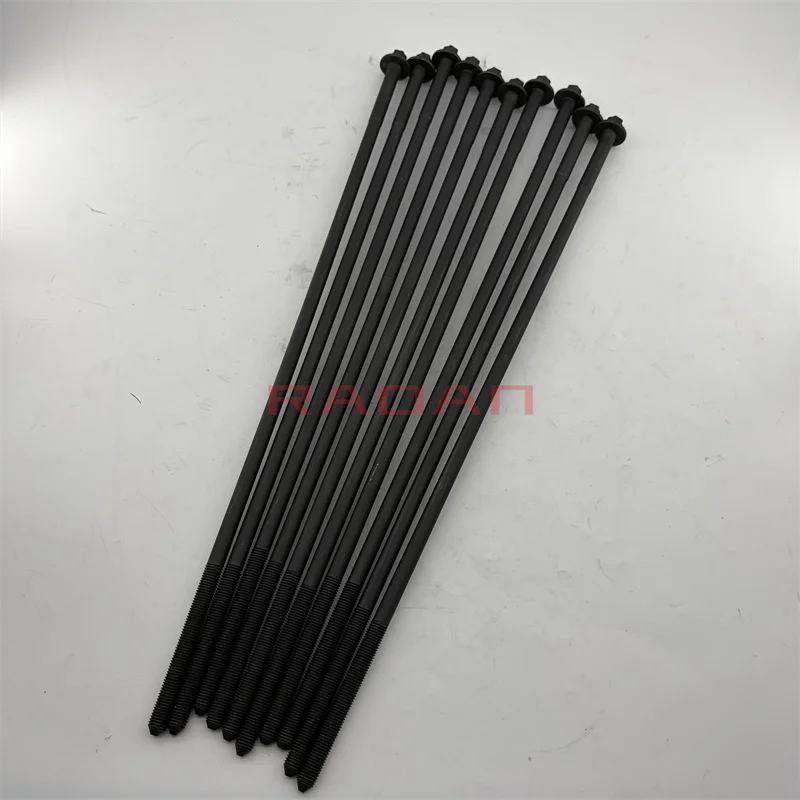 10 pcs/lot Cylinder Head Bolt For SAIC MG6 MG 6 MG 550 750 1.8T