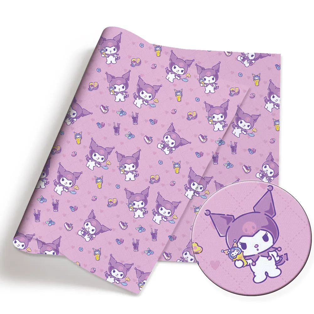 Hello Kitty 140x50CM Cartoon Polyester cotton fabric Patchwork Tissue Kid Home Textile Sewing Doll Dress Curtain cotton Fabric