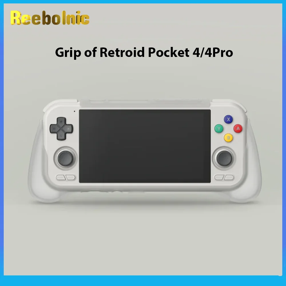 

Reebolnic Retroid Pocket 4, ручная игровая консоль, чехол из ТПУ, большая сумка для Retroid Pocket 4Pro, портативная подставка RP4, держатель