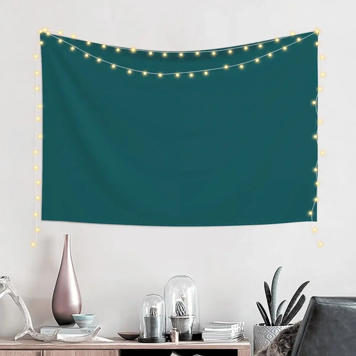 Deep Teal Accent Color Decor - Lowest Price On Site Tapestry On The Wall Wall Art Tapestry