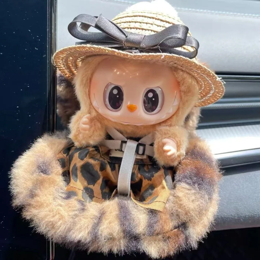 Sukienki dla lalek bawełnianych 17 cm, pluszowe ubranka dla lalek, spódnica z opaską i kapeluszem, akcesoria, sukienki i spódnice do dekoracji lalek EXO Idol.