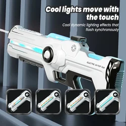 Super Fully Automatic Electric Water Gun Toys, 2024 New Summer Pool Shooting Electric Water Gun Battle Children's Adult Gifts