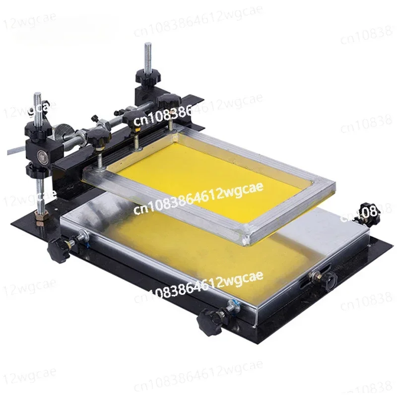 Small Manual Silk Screen Station SMT Manual Stamping Station Solder Paste Screen Printing Machine Screen Printing Machine