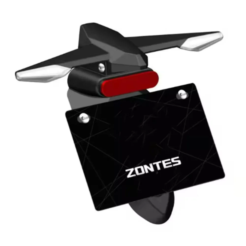 Fit ZONTES ZT310-R 310-T2 310-X Motorcycle License Plate Holder Tail Light Bracket Fender Bracket ZT 310T1 T2 310X1 X2 310R1 R2