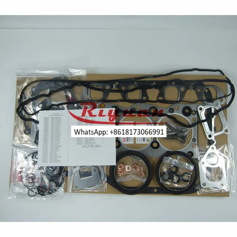 GZRY Genuine Engine overhaul package 5-87818912-0 587818-9120 5878189120 ZX240-3 SH240-3 SH240 4HK1 GB3 For