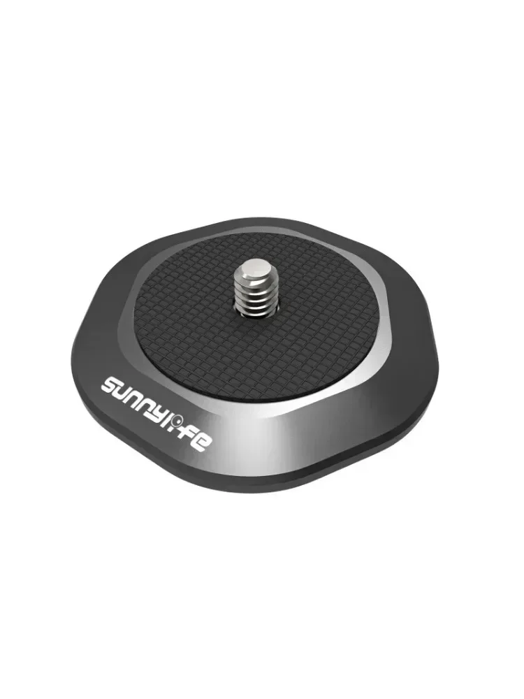 Base magnétique universelle en métal pour DJI Osmo Pocket 3/2/Insta360 ONE X 3/2/1/Go 3/Action 4/3/2 Accessoires pour caméra sportive