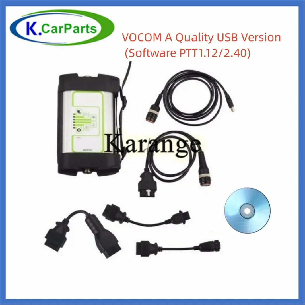 NEW Online Update for Volvo Vocom Interface Wifi USB Version Truck Diagnostic Scanner Tool for Renault UD Mack Volvo 88890300