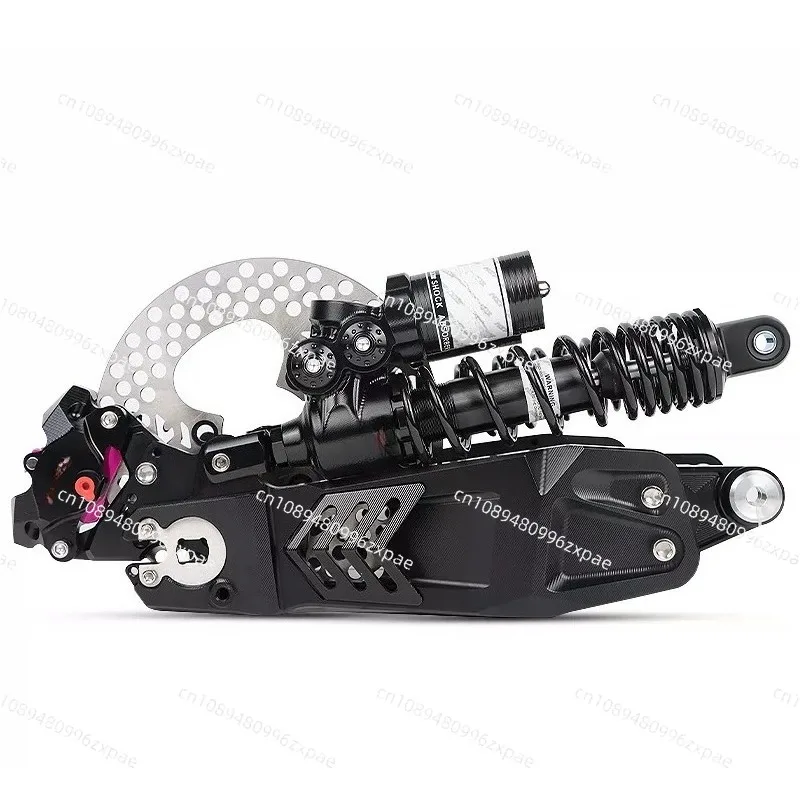 Flat Fork Disc Brake Set, Rear Wheel Kit for E-Bike Modification