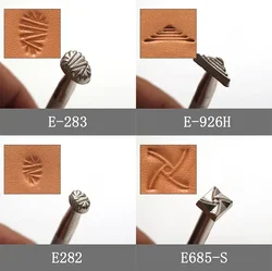 1Pcs Leather Stamping Kit Metal Punch Tool Stamp Wax Leather Craft Punch Stamps