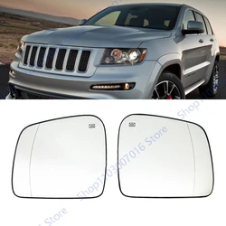 Rearview Side Mirror Lens For Jeep Grand Cherokee 2011-2021 For Dodge Durango 2014-2021 US Version Car Glass With Heated