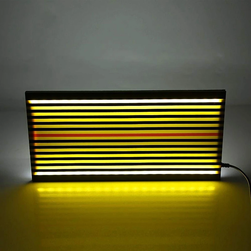 

Led Stripe Line Board Paintless Dent Removal Repair Tools With 5M Long Line And Adjustment Holder Yellow Light