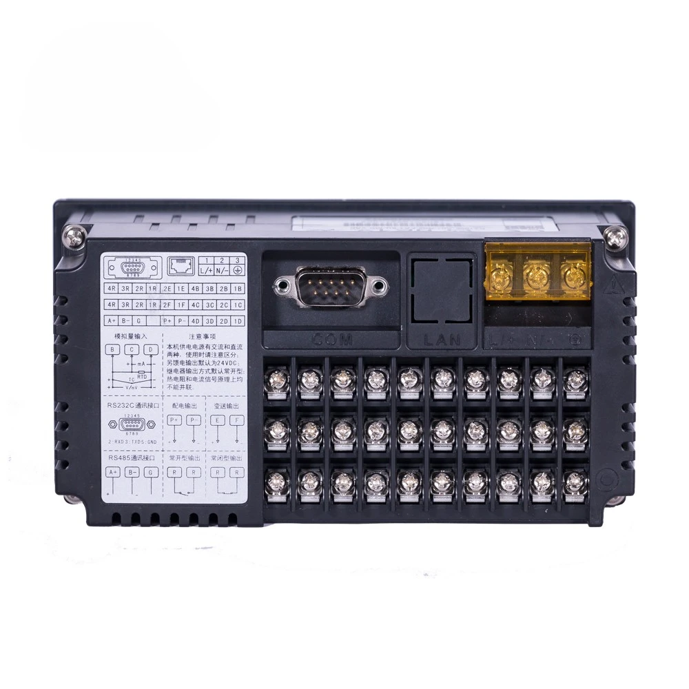 Multi Channel Data Logger Temperature Pressure Humidity Voltage Trend Chart Data Report RS485 PT100 4-20mA Analog Signal