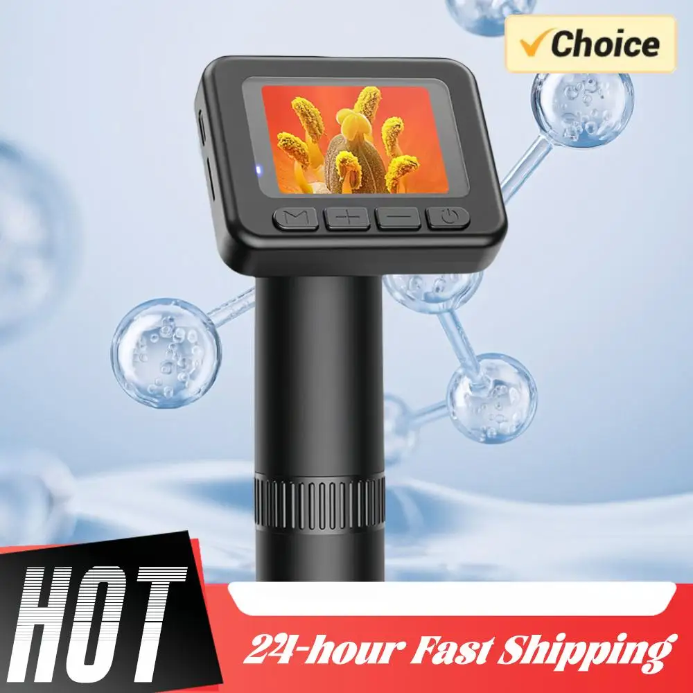 

50-1000X High Definition Magnifying Glass Digital Microscope with LED Light Macro Lens for Kids Gift Phone Repair Skin Detection