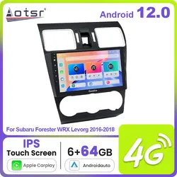 9 inch Android 12.0 For Subaru Forester WRX Levorg 2016-2018 QLED Car Radio Multimedia Player Auto DVD Stereo Audio GPS Navinc