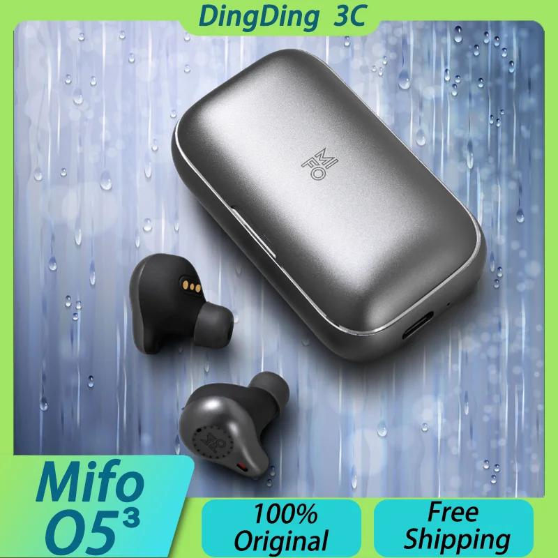 New Mifo O5³ Bluetooth Earphones TWS In-Ear Wireless Earbuds BT5.4 IPX7 Waterproof Dual-Mic ENC Long Battery Life Sports Custom