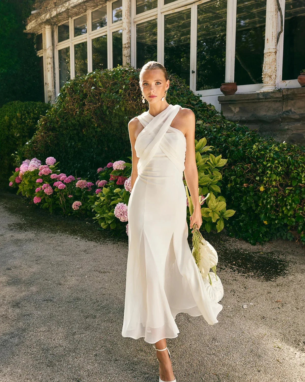 

Elegant Ribbon Slim Dress Women Solid Off Shoulder Sleeveless Backless Maxi Dresses 2025 Summer Spring Party Robes Lady Vestidos