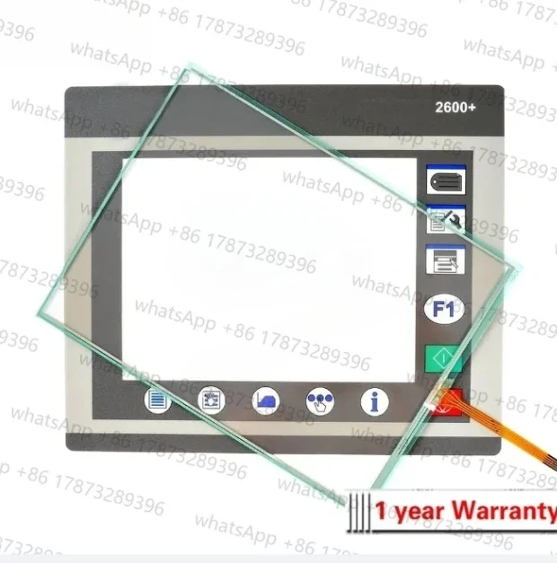 สำหรับ SEDOMAT 2600+ หน้าจอสัมผัสแผงกระจกดิจิไทเซอร์สำหรับ SEDOMAT 2600+ หน้าจอสัมผัสแผงหน้าจอพร้อมฟิล์มป้องกันด้านหน้า