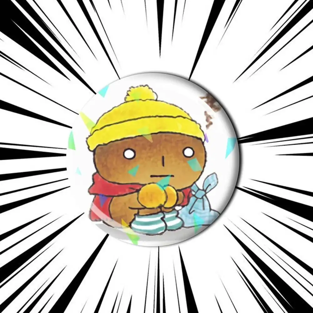 K-KogepanS-S Brooches Badge Pins Backpack Hat Accessories Friend Gift Creative Accessories