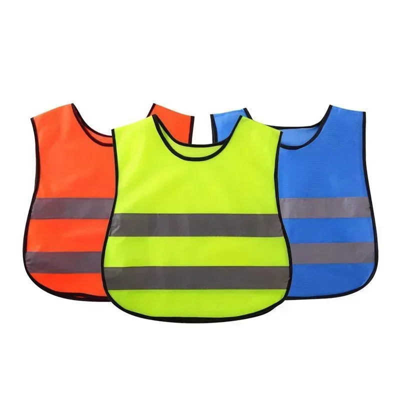 1pcs Kids Reflective Vest Safety Construction School for Boys and Girls Cycling Skiing Running