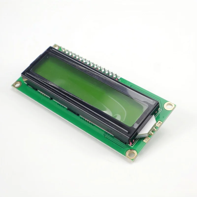 2 قطعة LCD1602 1602A وحدة عرض إل سي دي شاشة خضراء IIC/I2C واجهة 5 فولت لاردوينو