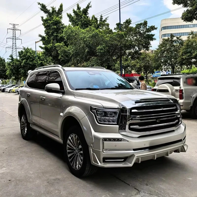 Popular Auto Body System Bumpers Bodykit 500 Aerodynamic Kit Include Front Lip Rear Diffuser Wheel Arch
